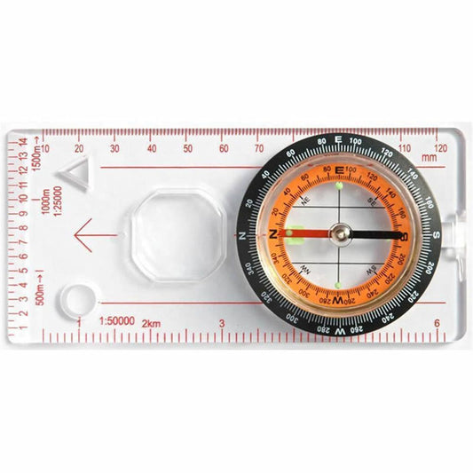 Portable Compass With Ruler