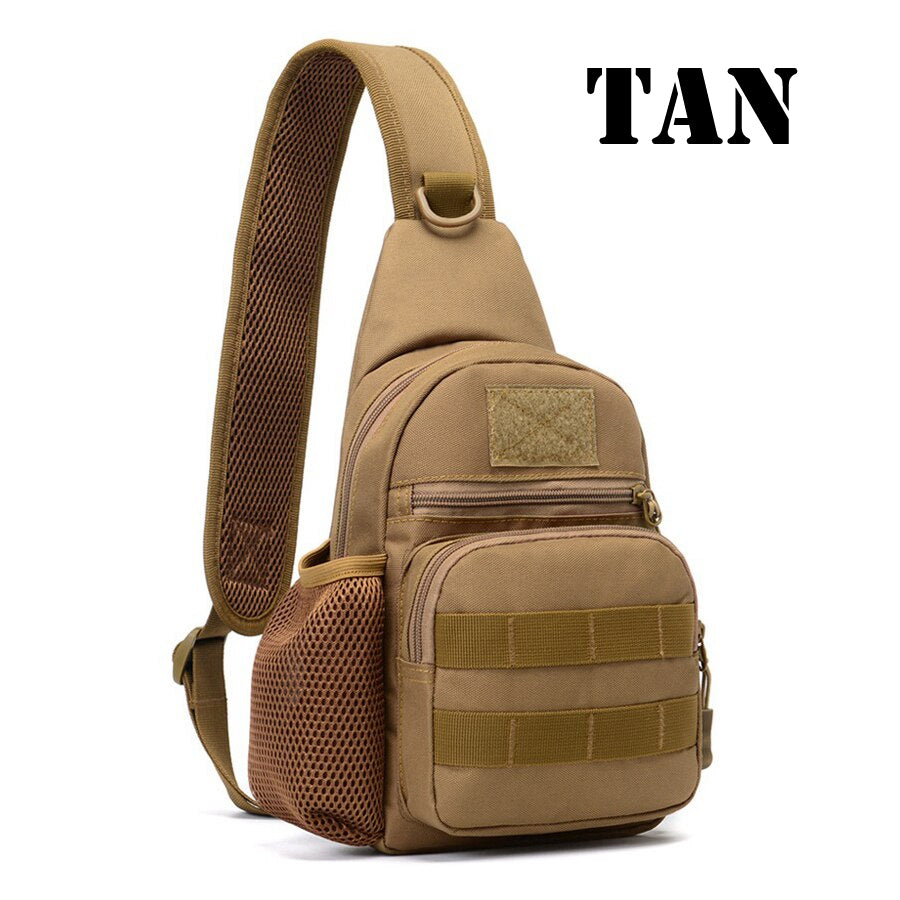 Military Tactical Shoulder Bag tan