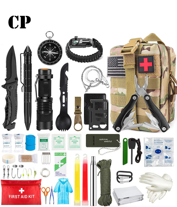 Outdoor SOS Emergency Survival Kit CP