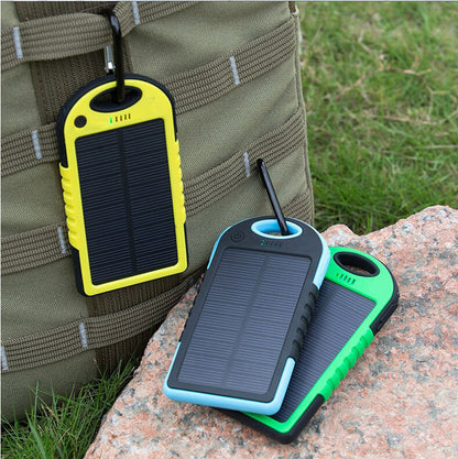 solar chargers with one ona  backpack