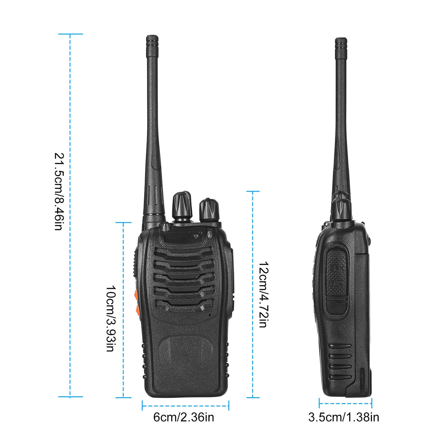 walkie talkies two way radio baofeng