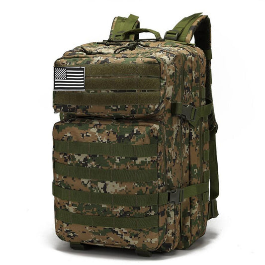 45L Military Tactical Backpack camo