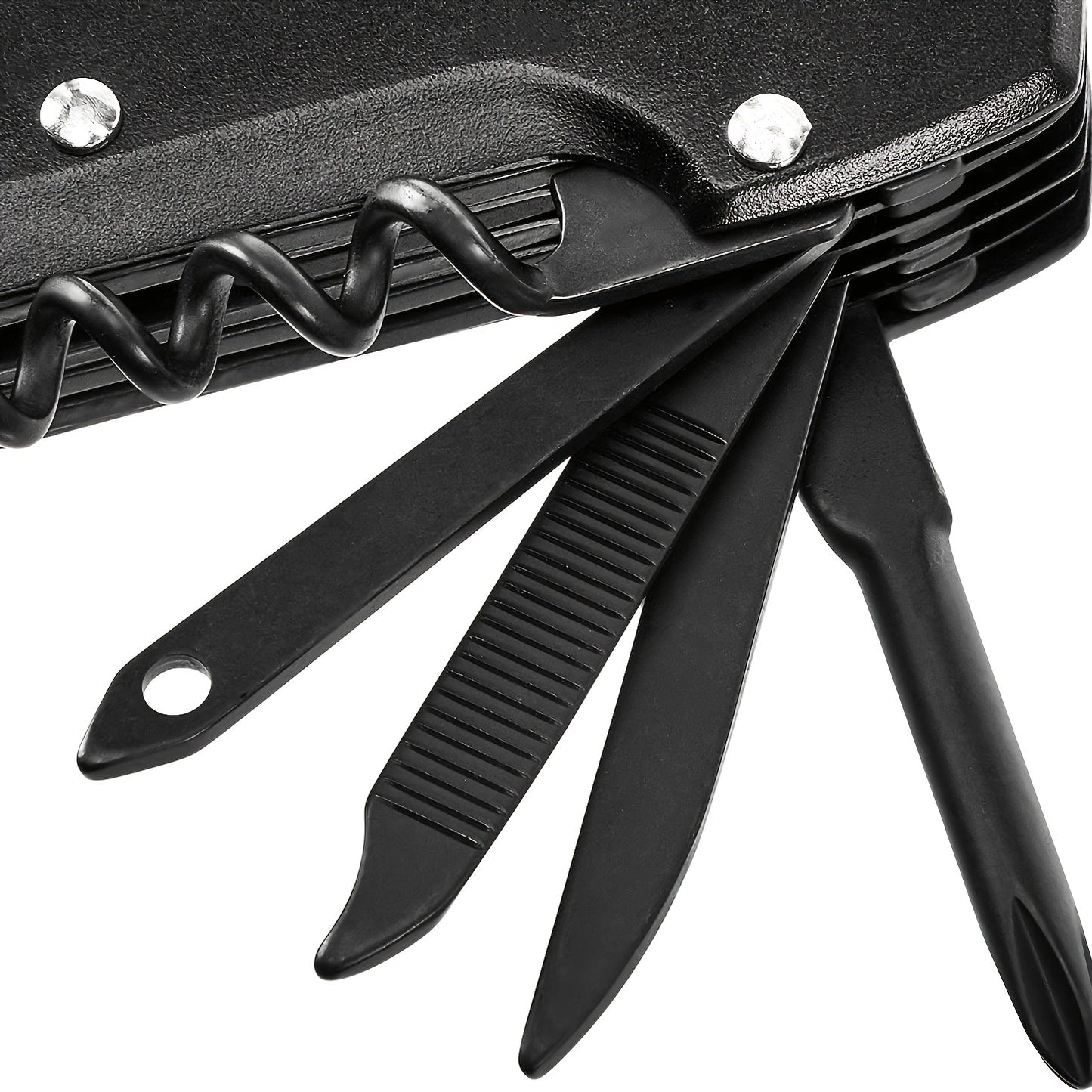 Stainless Steel Multitool Pocket Knife With Nylon Sheath For Outdoor Emergency Survival