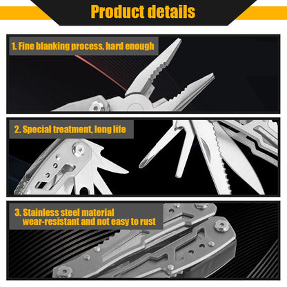 Multifunction Stainless Steel Multi-tool