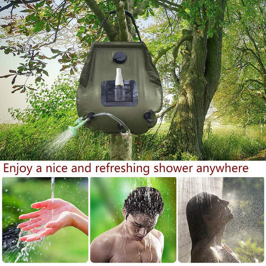 Solar Concentrating 20L Portable Shower Bag